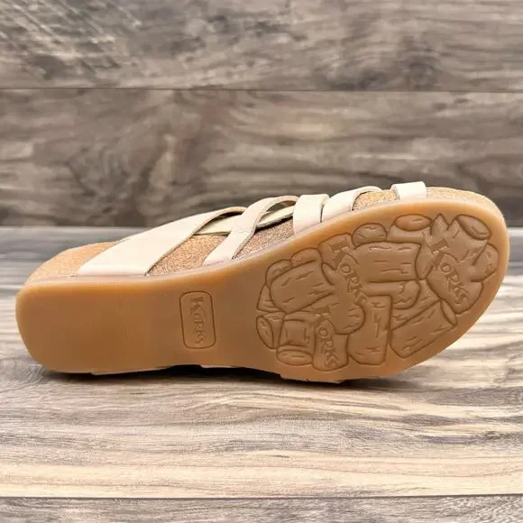 Kork-Ease Light Tan Strappy Sandals - Picture 7 of 11